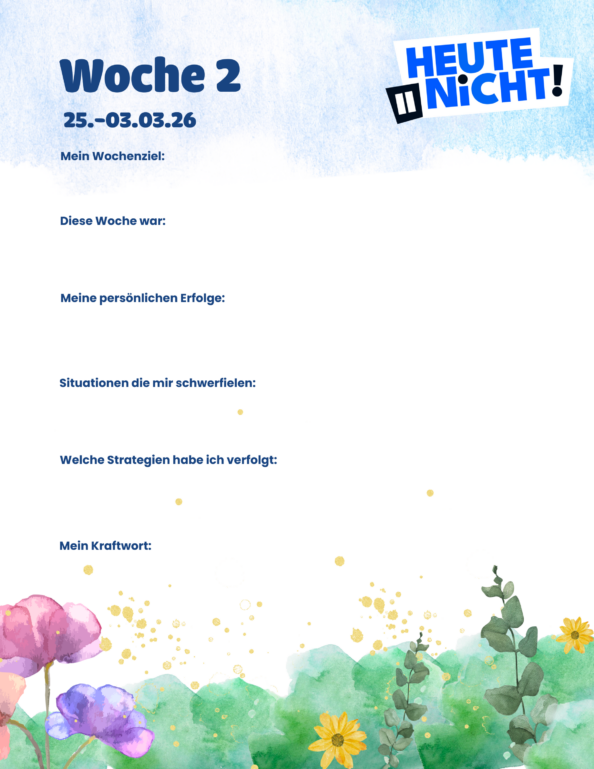 Tagebuch Heute Nicht (3)