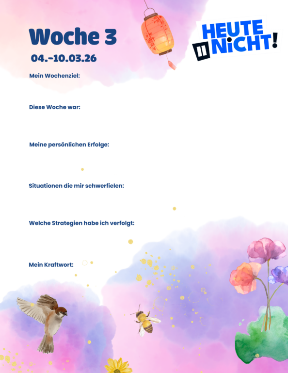 Tagebuch Heute Nicht (4)